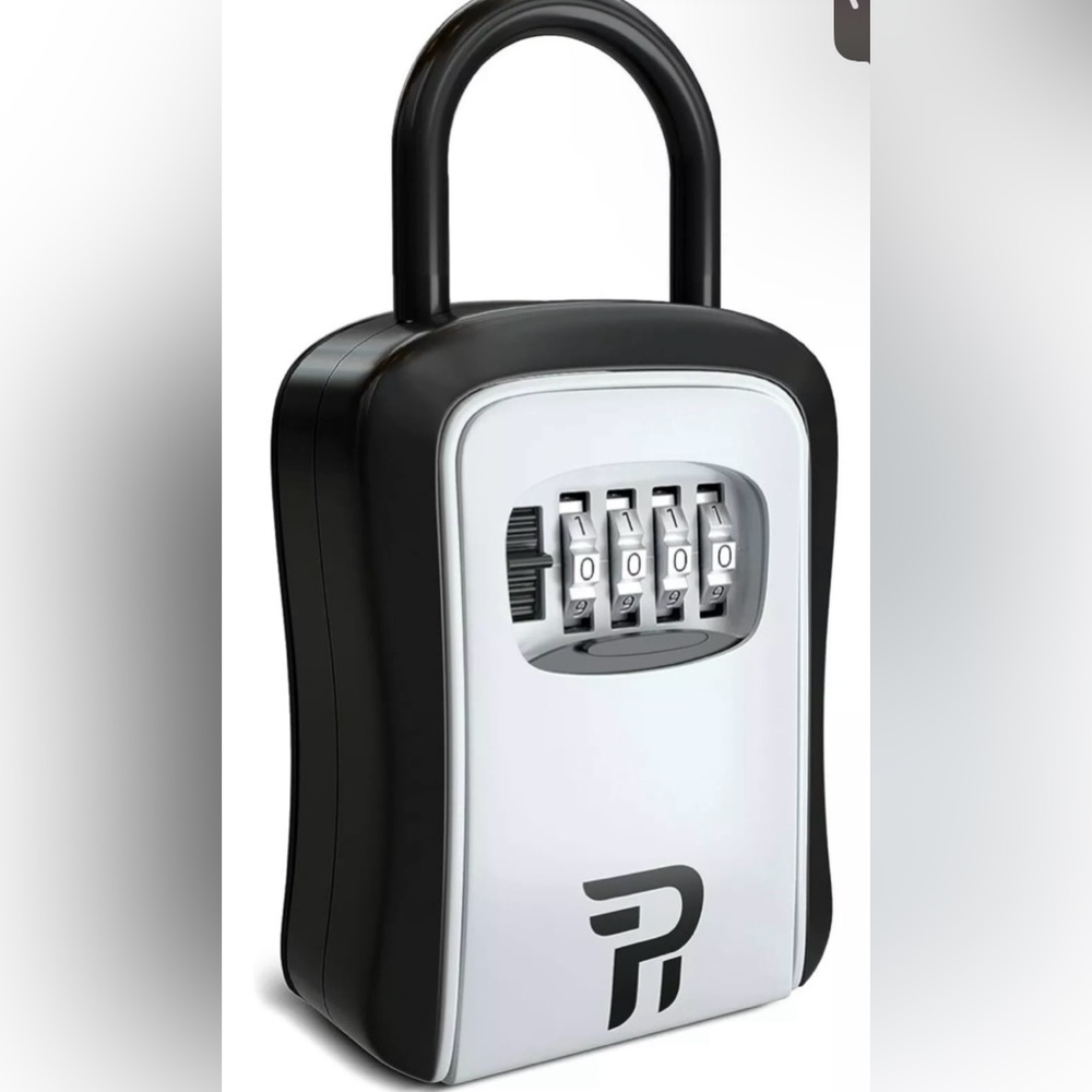 Key Lock Box for Outside - Realtor Lockbox for House Keys Outdoor - Combinati...